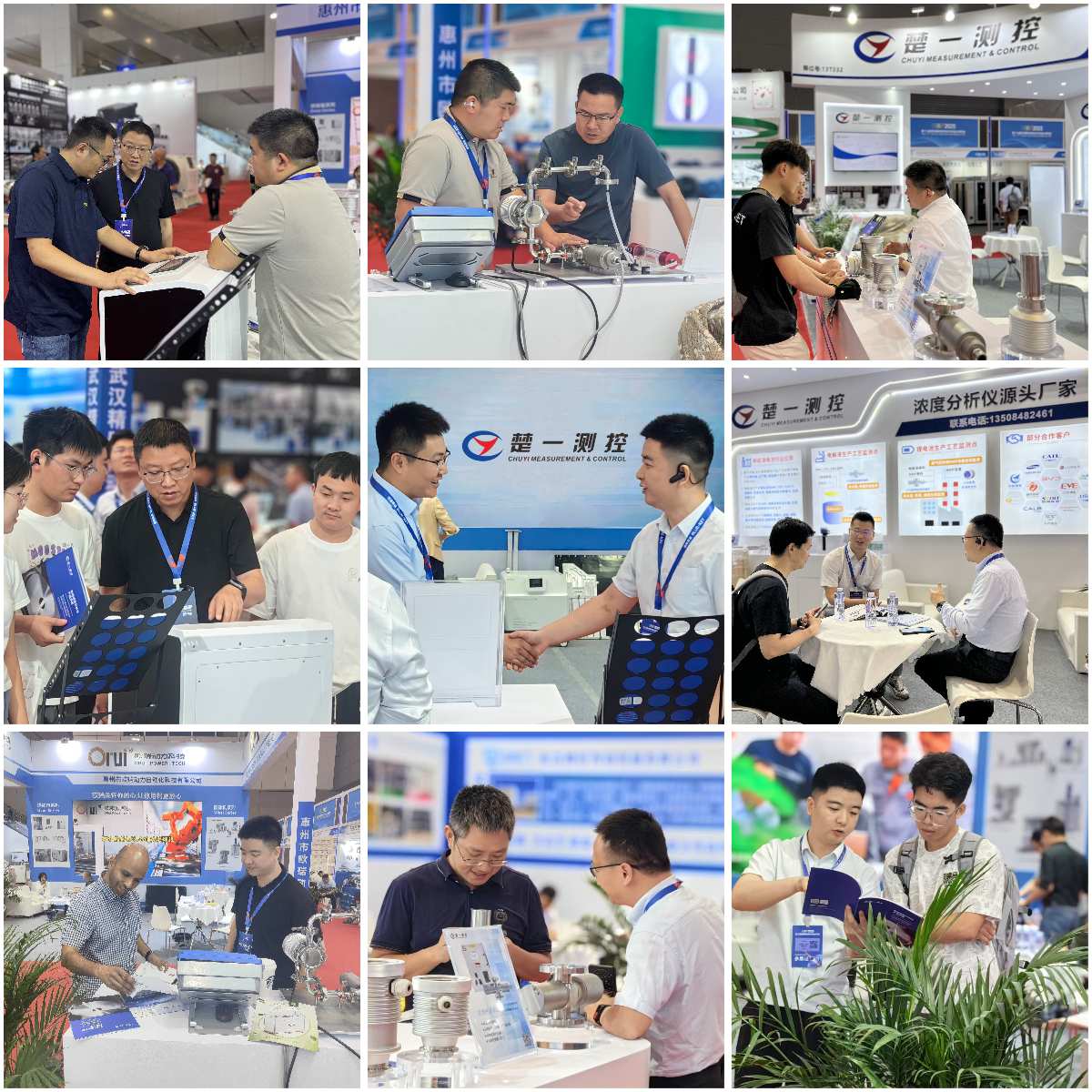 楚一測控參加CIBF2025展會盛況